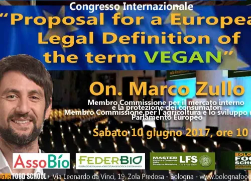 Copertina evento Proposal for a EU Legal Definition of the term vegan