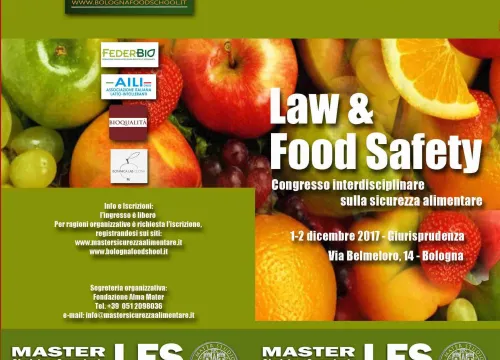 Locandina evento Law & Food Safety