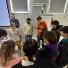 Letizia Trento parla agli studenti