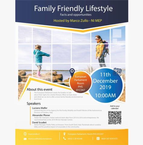 Locandina Family Friendly Lifestyle