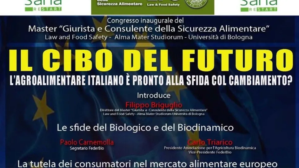 Locandina evento Il cibo del futuro