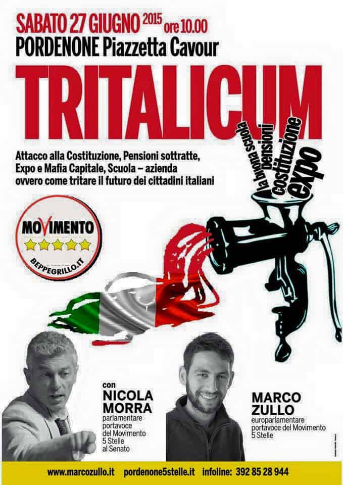 Agorà5stelle - #TRITALICUM coi Portavoce M5S  Nicola Morra e Marco Zullo @ Pordenone | Friuli-Venezia Giulia | Italia
