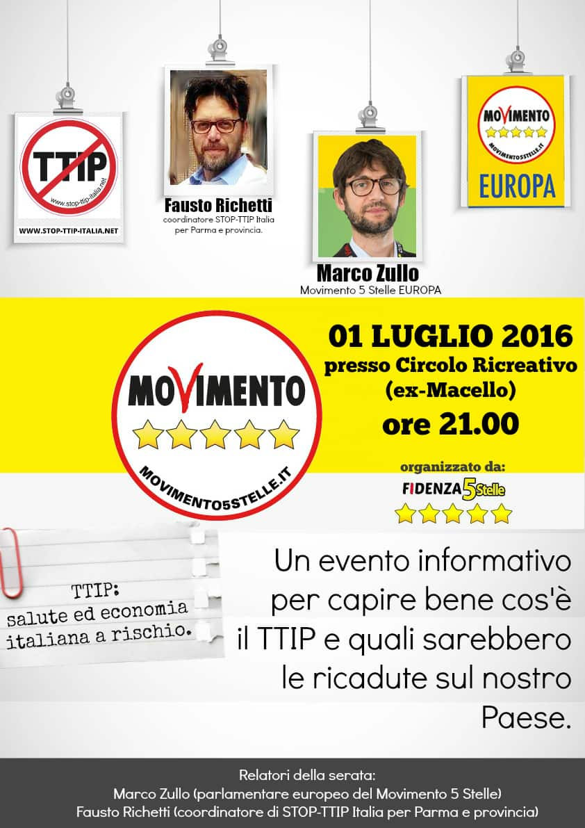 Volantino 010716 TTIP