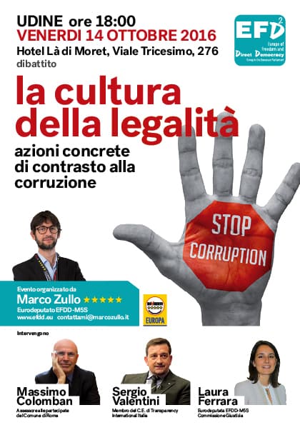 LA CULTURA DELLA LEGALITA' - UDINE @ LA' DI MORET  | Udine | Friuli-Venezia Giulia | Italia