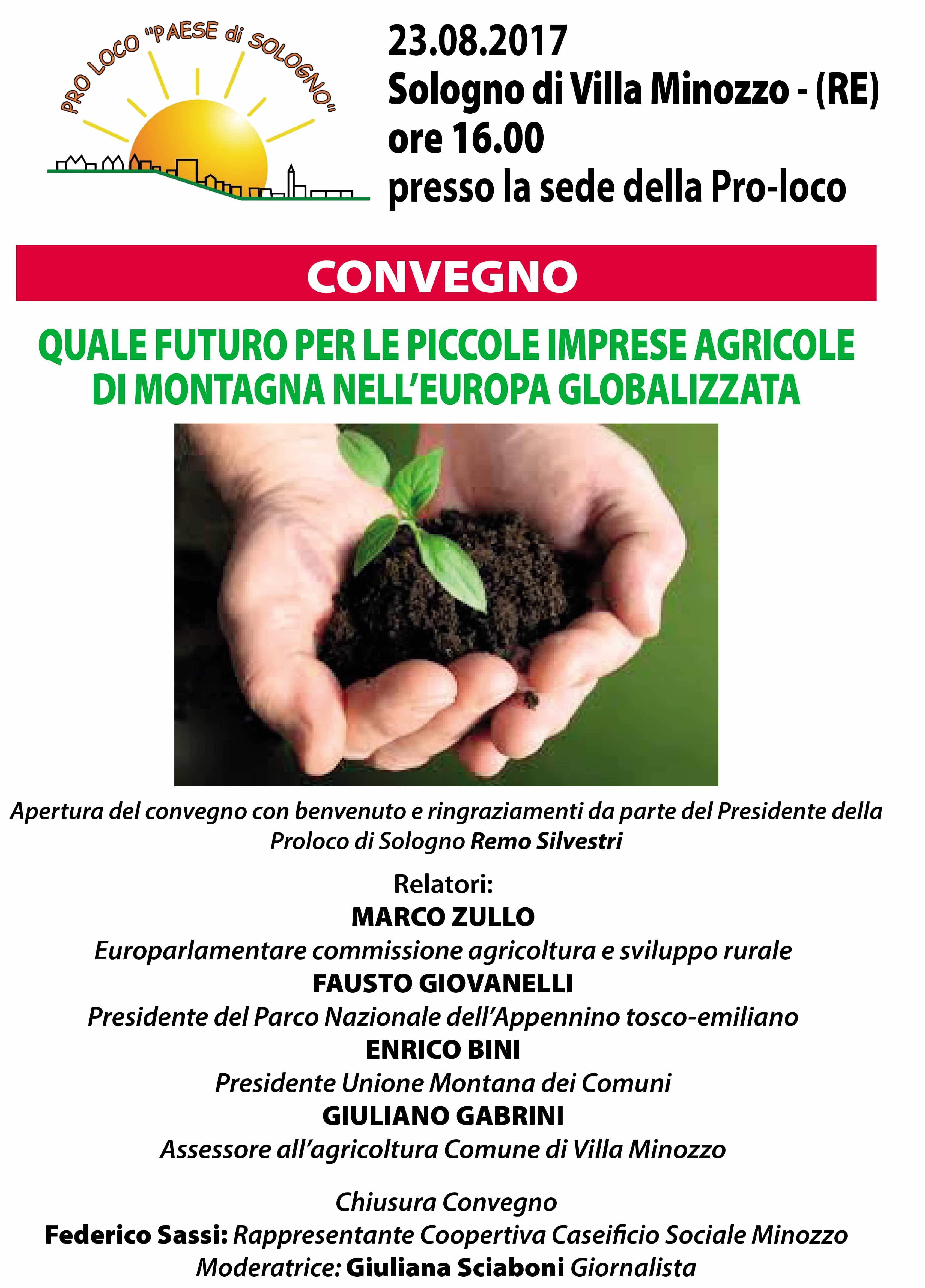 Quale futuro per le piccole imprese agricole di montagna nell'Europa globalizzata? @ Sologno di Villa Minozzo (RE) | Morgex | Italia