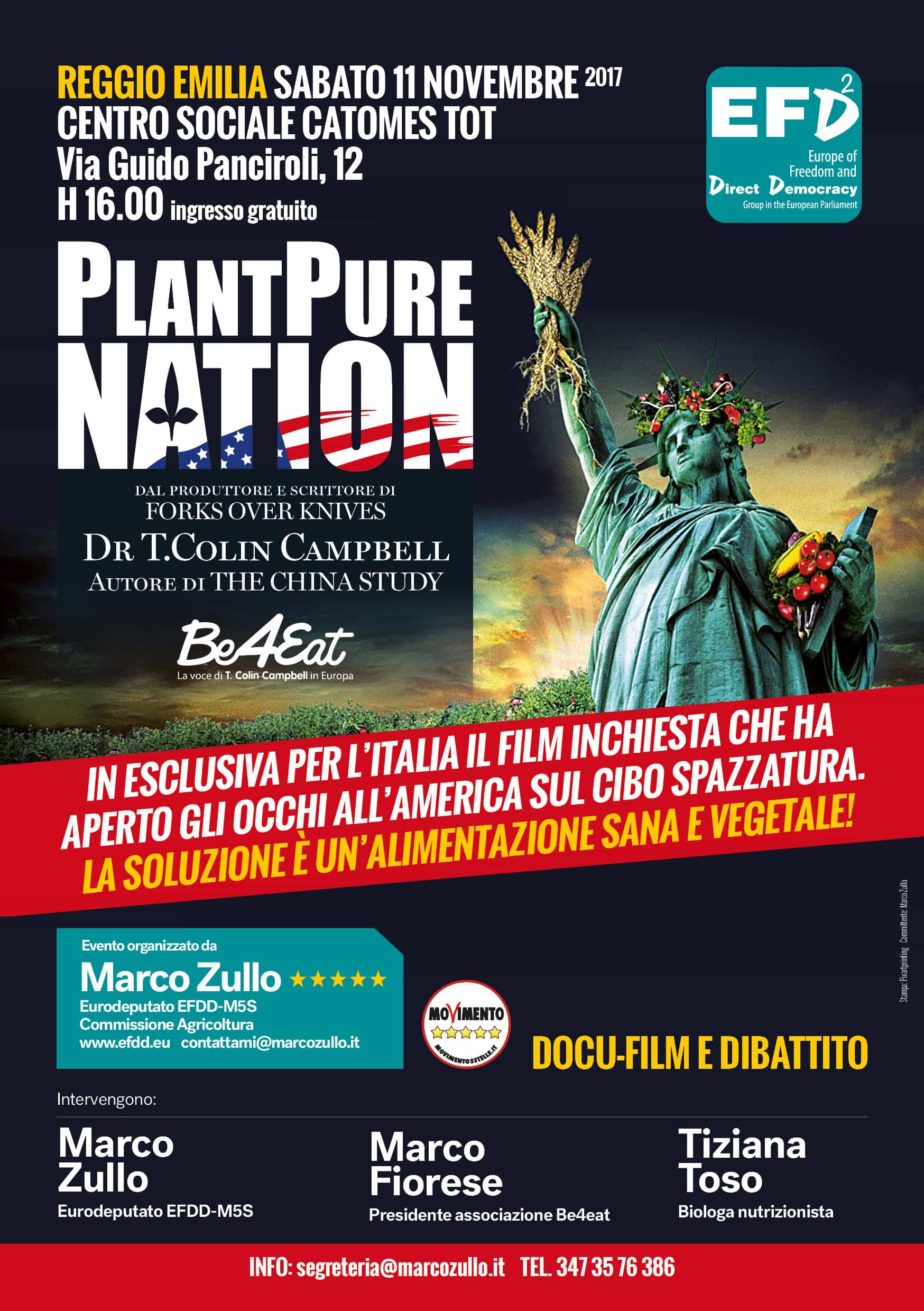 Plant Pure Nation a Reggio Emilia! @ Centro Sociale Catomes TOT | Reggio Emilia | Emilia-Romagna | Italia