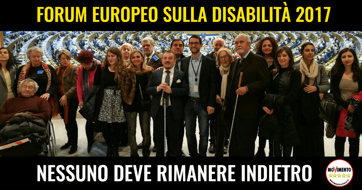 Foto del Forum Europeo sulla disabilità con FID